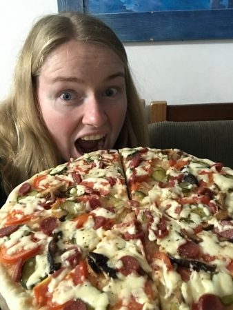 Настя vs Пицца