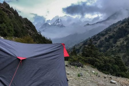 Ама Даблам, Кемпинг в Гималаях, Непал
