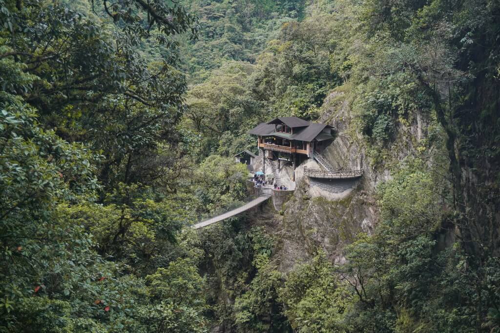Водопад Котёл Дьявола, Эквадор