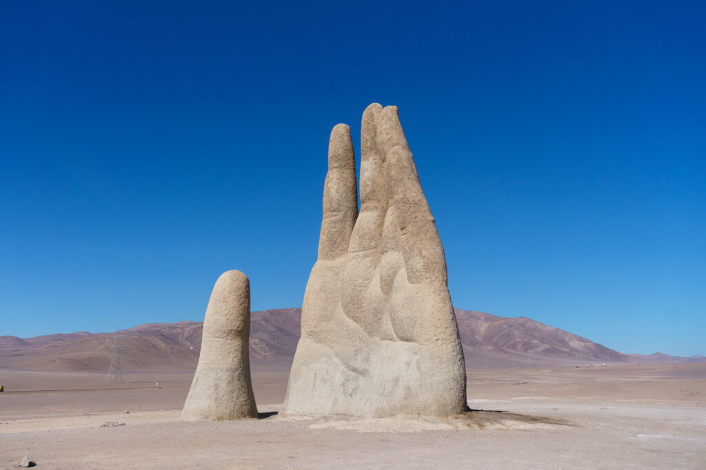Рука пустыни, Атакама, Чили
